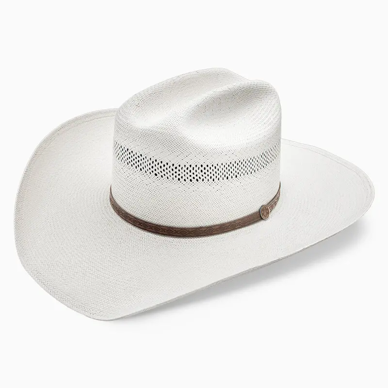10X Trail Boss Straw Cowboy Hat 1