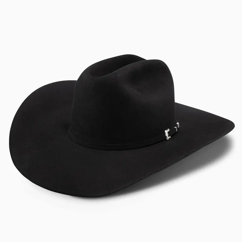 20X Black Gold 72 Profile Cowboy Hat 1