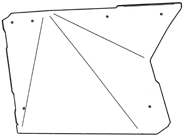 2444.6863.1 Alloy Door Skin (Left) 1