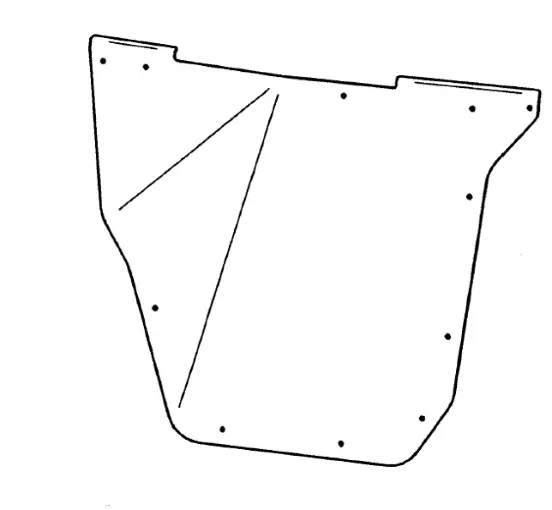 2444.6891.1 Alloy Door Skin (Right) 1