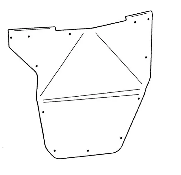 2444.7266.1 Alloy Door Skin (Left) 1