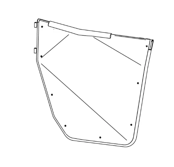 2444.7450.1 Alloy Door Skin (Right) 1