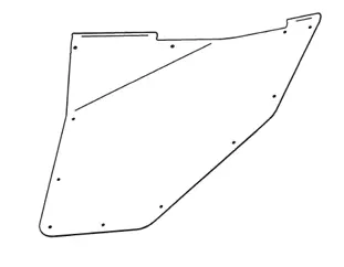 2444.7455.2 Alloy Door Skin (Right) 1