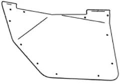 2444.7460.1 Alloy Door Skin (Left) 1