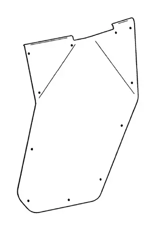 2444.7475.1 Alloy Door Skin (Left) 1
