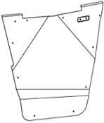 2444.7495.1 Alloy Door Skin (Right) 1