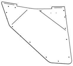 2444.8168.1 Alloy Door Skin (Left) 1