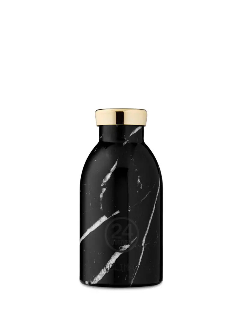 24Bottles Clima Bottle Black Marble 330Ml 1