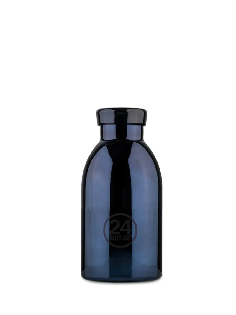 24Bottles Clima Bottle Black Radiance Chrome 330Ml 1