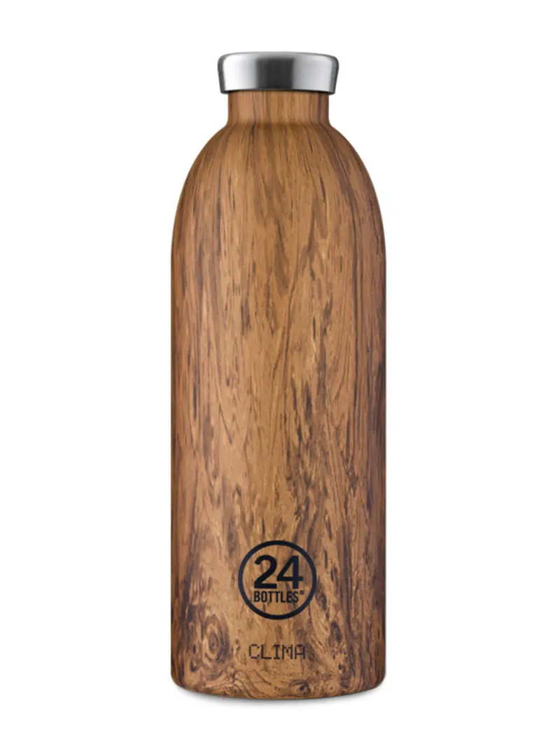 24Bottles Clima Bottle Sequoia Wood 850Ml 1
