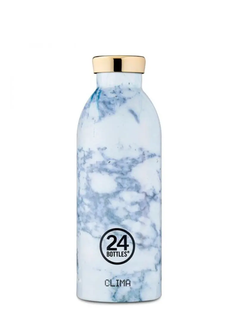 24Bottles Clima Bottle White Marble 500Ml 1