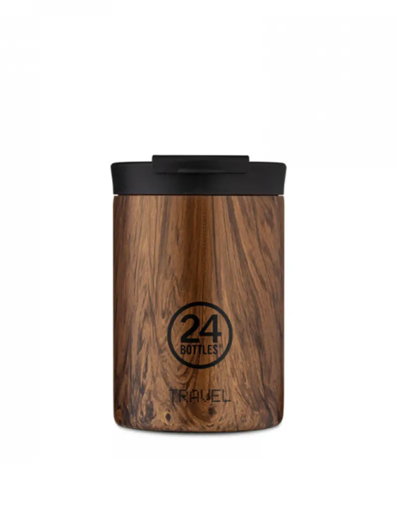 24Bottles Travel Tumbler Sequoia Wood 350Ml 1