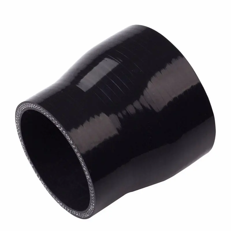 3.5" To 3" Silicone Hose/Intake/Intercooler Pipe Reducer Coupler Black 1