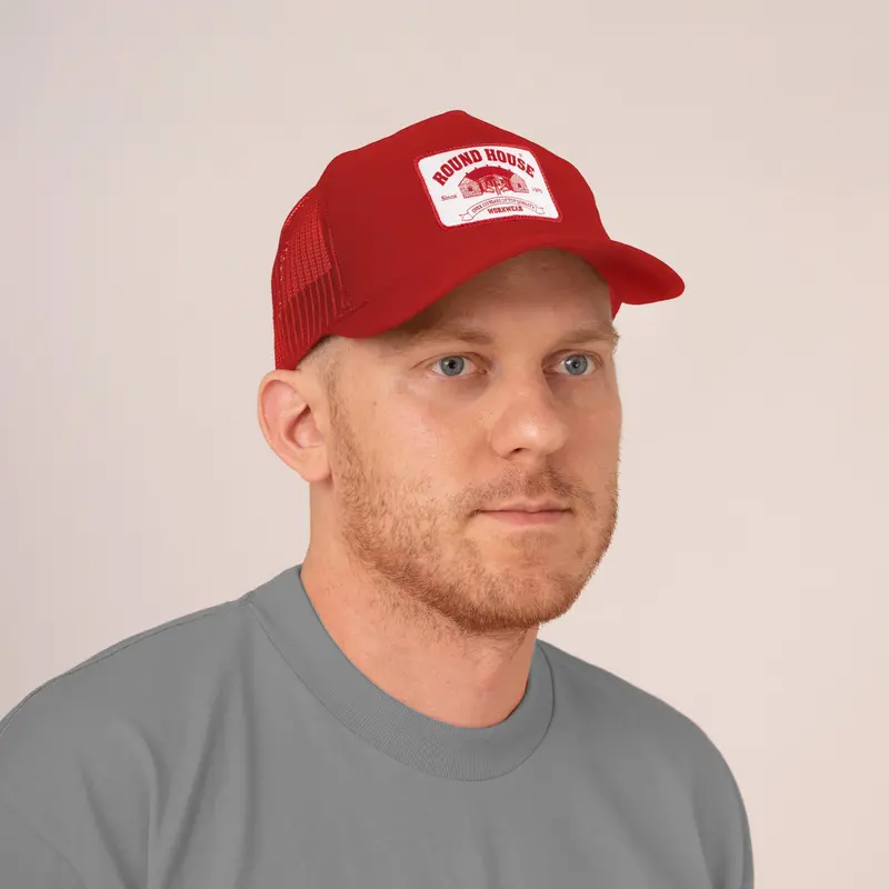 #640 Made In Usa Pro Patch Logo Mesh-Back Trucker Cap 1