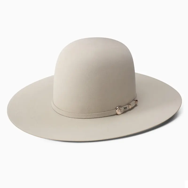 6X Midnight Open Crown Cowboy Hat 1