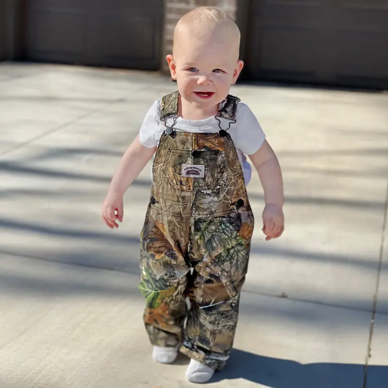 #751 Realtree Kids Bib Overall Made In Usa 1