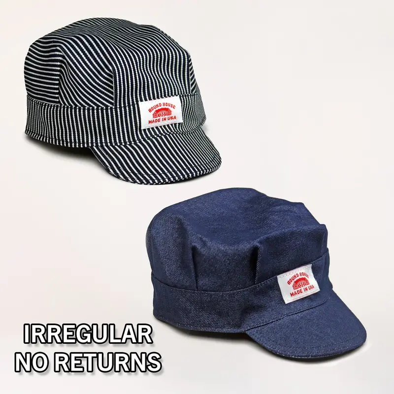 #87 Made In Usa Kid's Railroad Cap Irregular 1