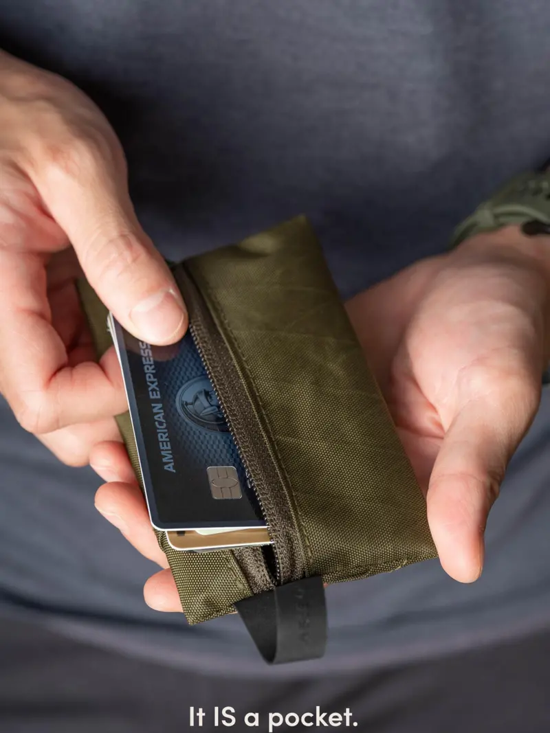 Able Carry Joey Pouch X-Pac Castlerock Grey 2