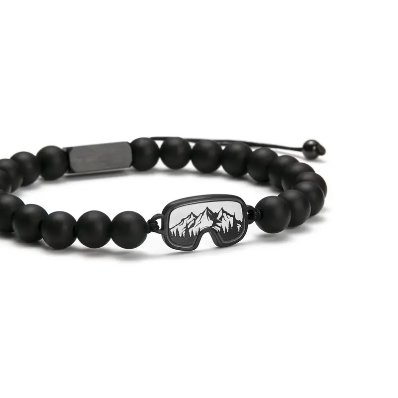 Adventure Snow Goggle Beaded Bracelet 1