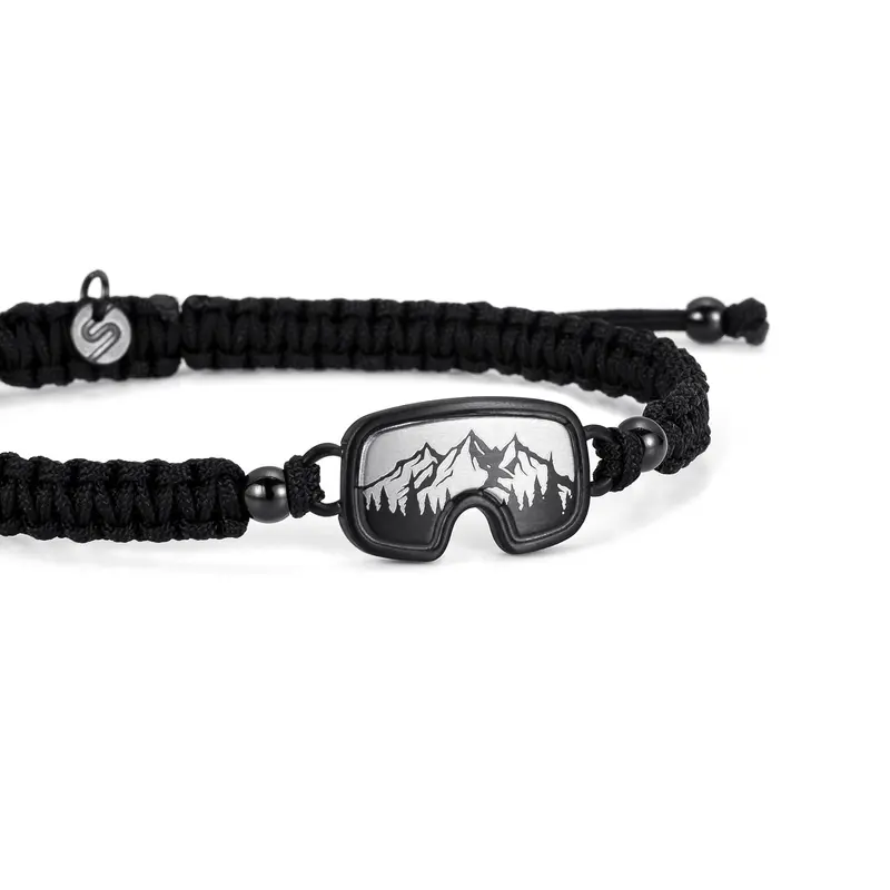 Adventure Snow Goggle Braided Bracelet 1