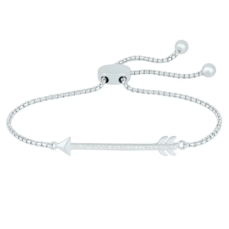 Aim High Arrow Diamond Bracelet 1