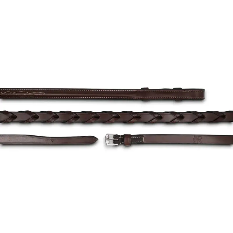 Ajr Sport Raised Fancy Stitched Laced Reins 1