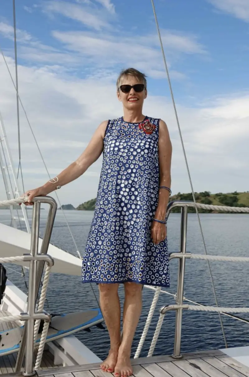 Alice & Co Patterns Komodo Triangle Dress 1