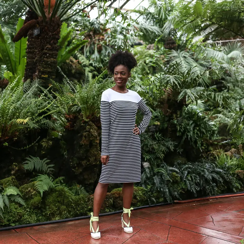 Alina Sewing And Design Co Panama Tee Dress - Printed Copy Shop (+£7.00) 1