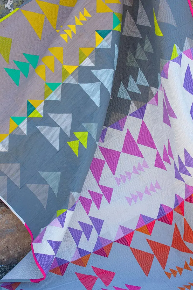 Alison Glass Flight Path Quilt 1