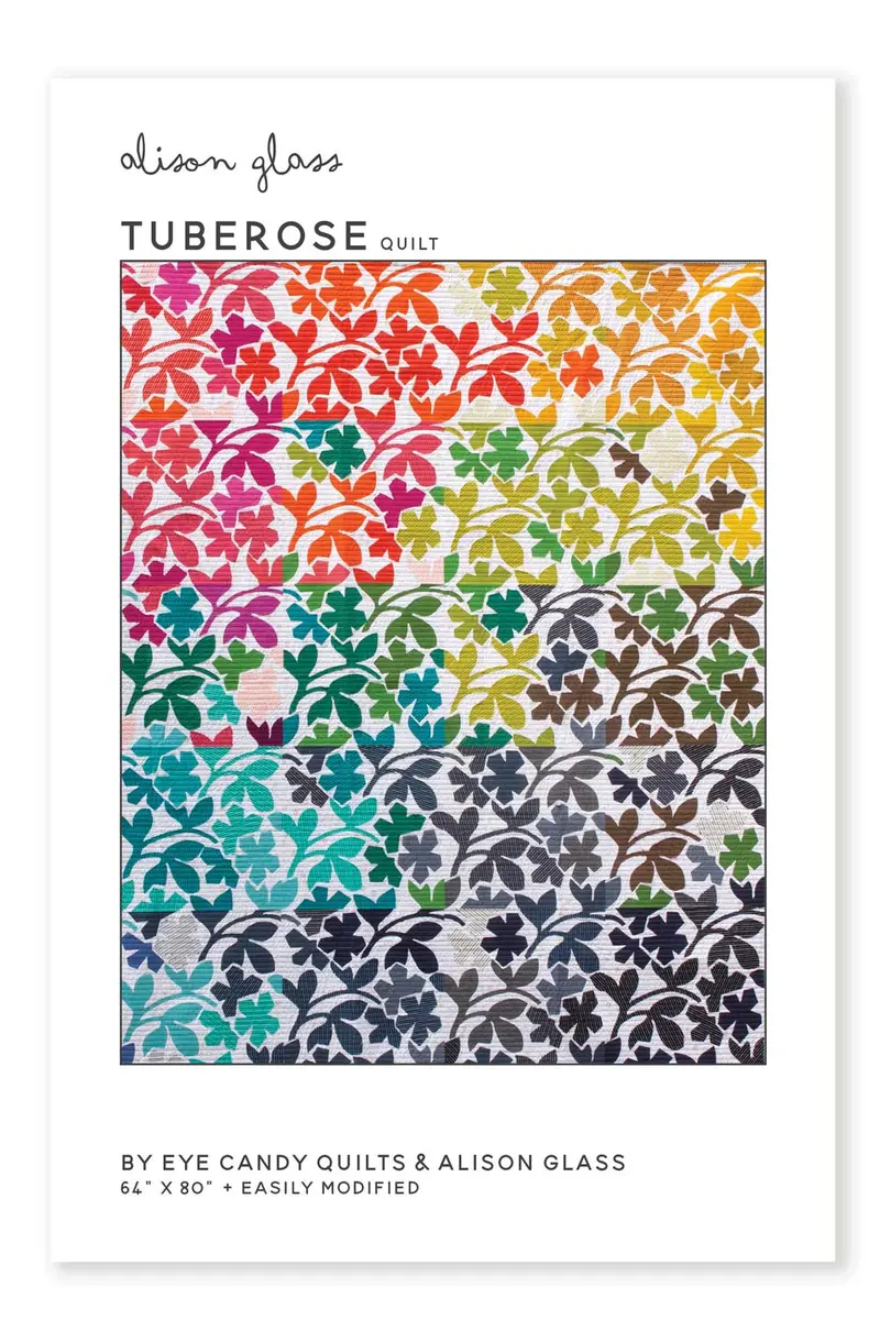 Alison Glass Tuberose Quilt 1