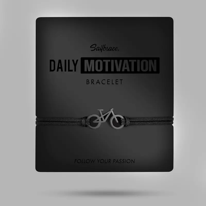 All Black Mtb Bike Bracelet 1