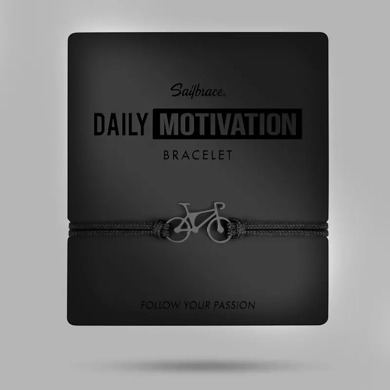 All Black Road Bike Bracelet 1