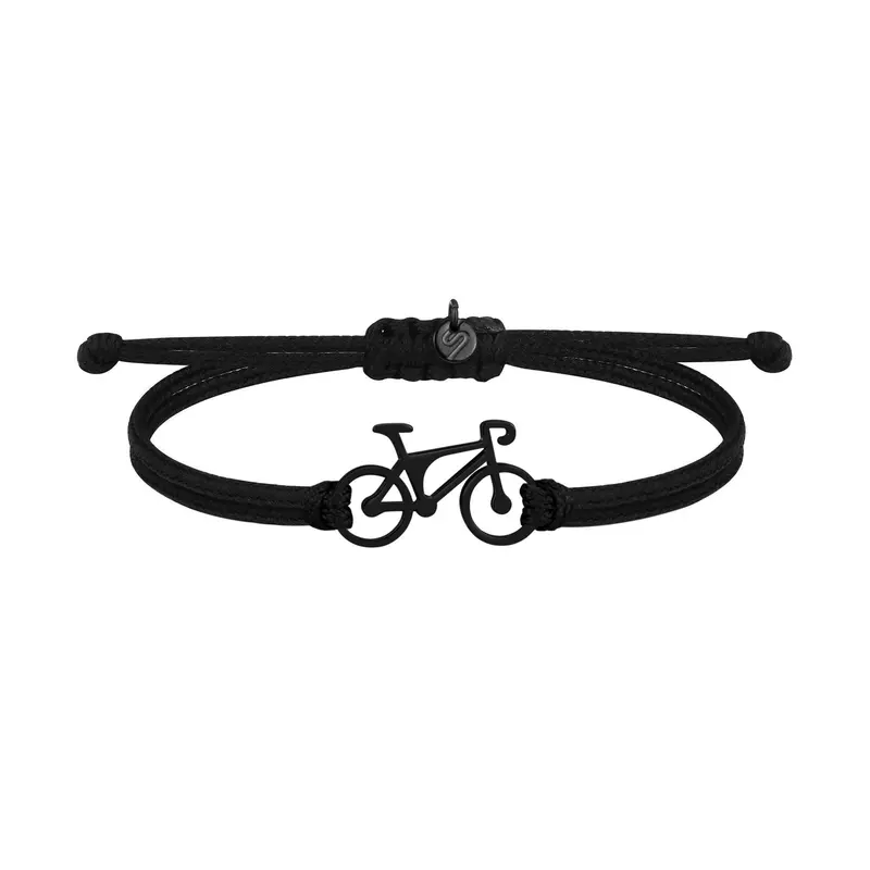 All Black Road Bike Bracelet 2