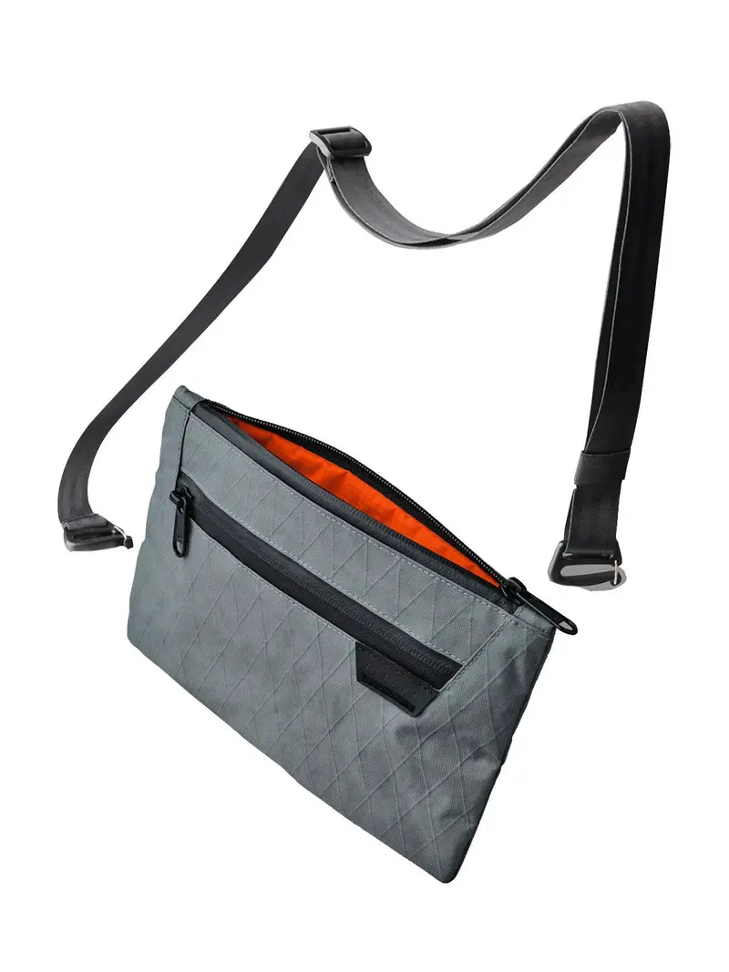 Alpaka Zip Pouch Max Forest Slate Grey 1