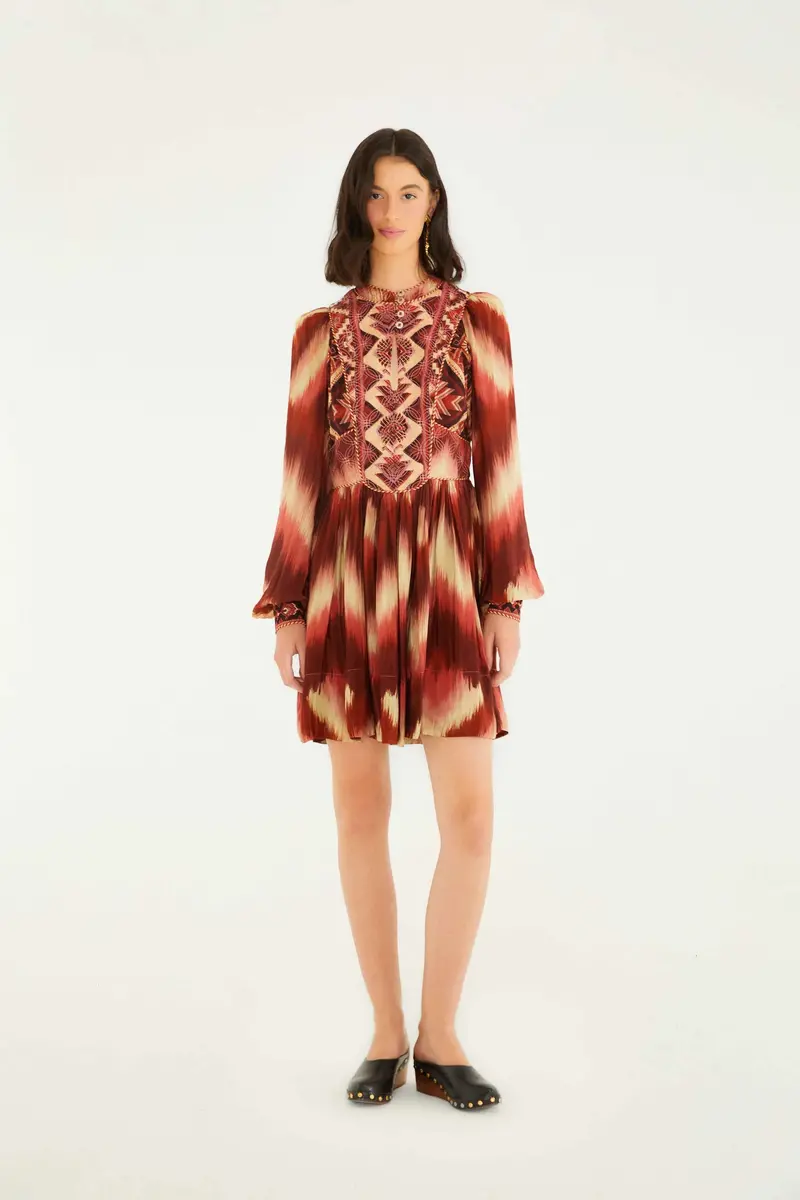 Amanda Stripes Tapestry Dress 1