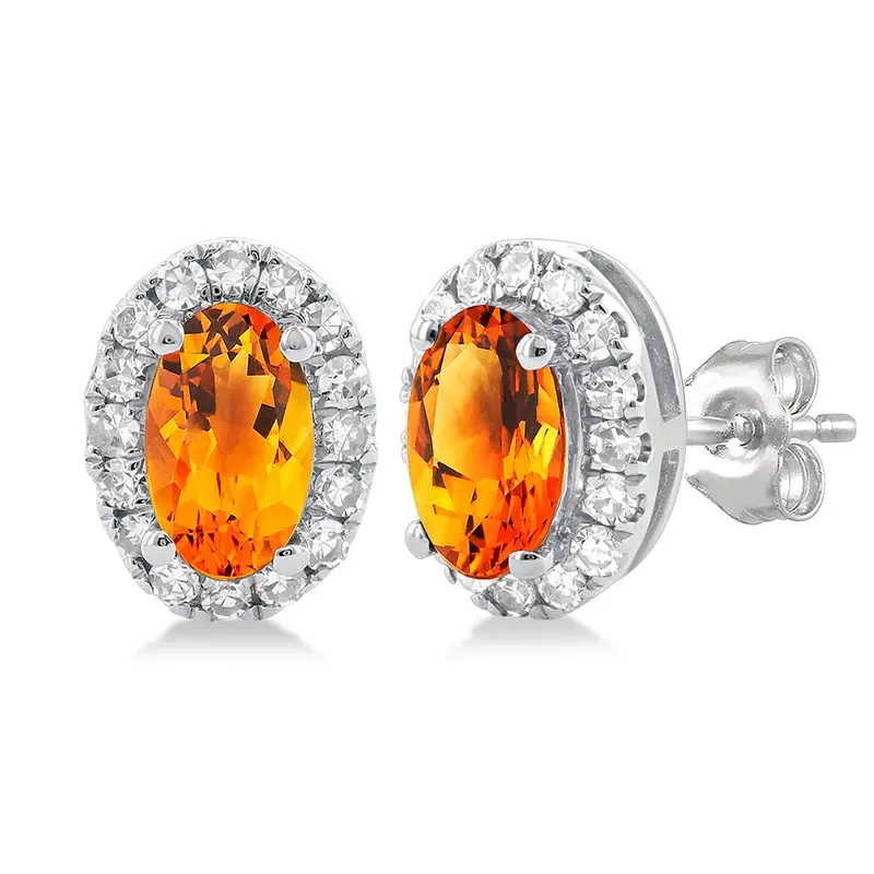 Amberlight Citrine Earrings 1