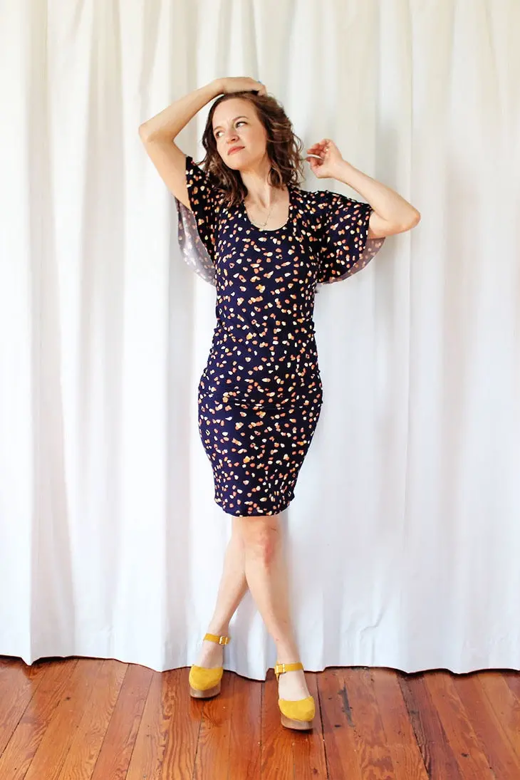Amy Nicole Colleen Cape Dress And Top - Printed Copy Shop Sizes 16 - 32 (+£5.00) 1