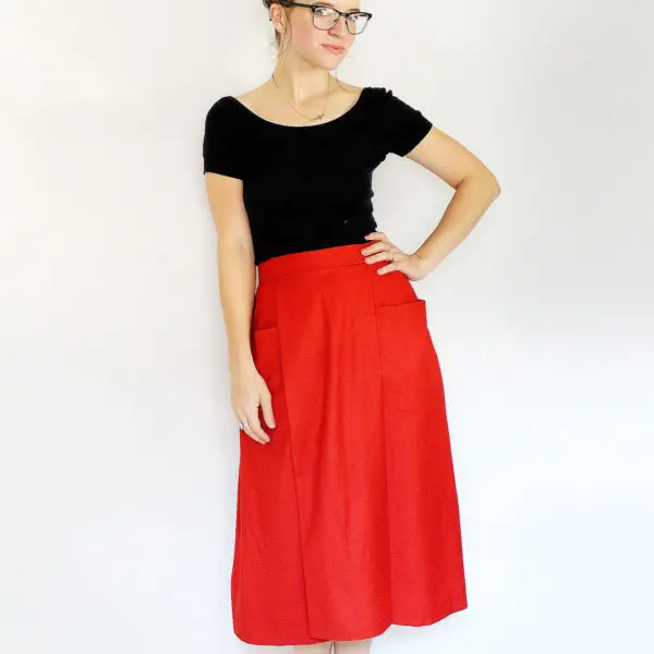 Amy Nicole Patti Pocket Skirt - Printed Copy Shop Sizes 0 - 20 (+£7.00) 1