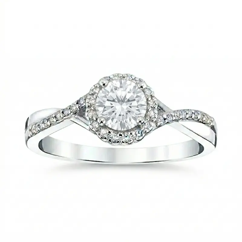 April Aura White Topaz Ring 1
