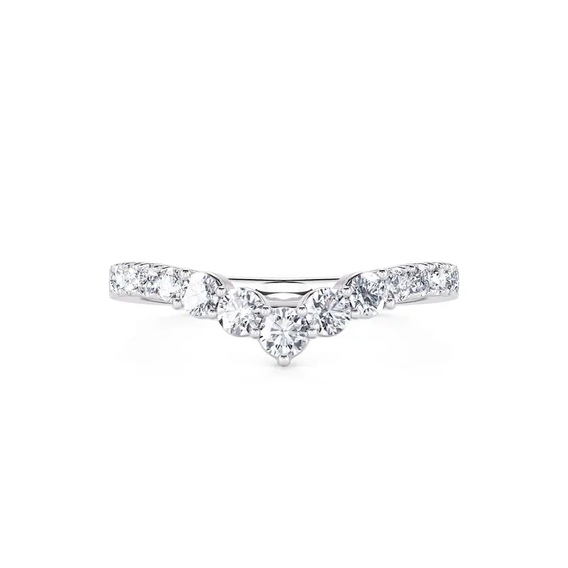 Arctic Rise Contour Diamond Band 1