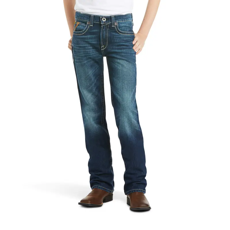 Ariat Boys B5 Slim Boundary Stackable Straight Leg Jean 1