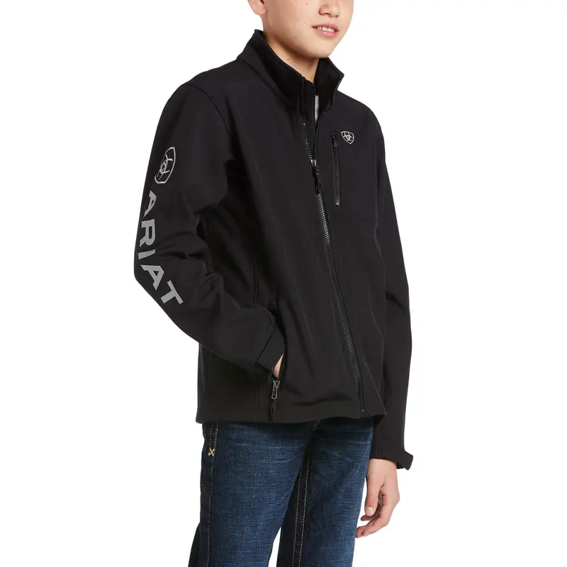 Ariat Boys' Logo 2.0 Softshell Jacket 1