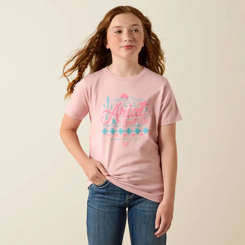 Ariat Girl's Southwest Sunset Short-Sleeve T-Shirt 1