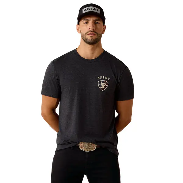 Ariat Men's American Bison Classic Fit Short-Sleeve T-Shirt 1