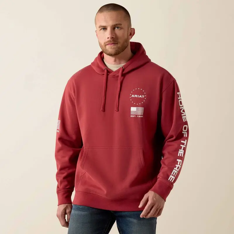 Ariat Men's Ariat Sponsor Patriot Hoodie 1