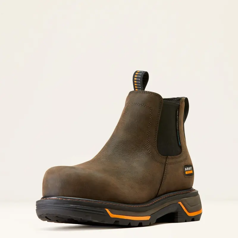 Ariat Men's Big Rig Chelsea Waterproof Composite Toe Work Boot 1