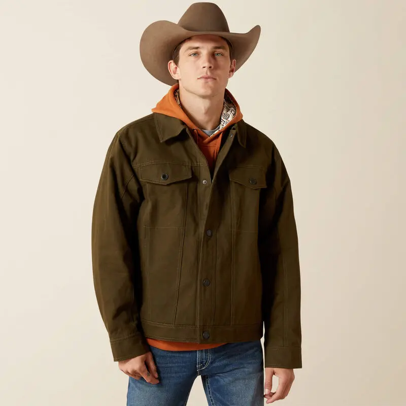Ariat Men's Canvas Rancher Jacket 1