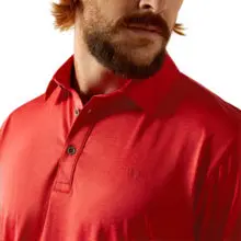 Ariat Men's Charger 2.0 Fitted Polo 1