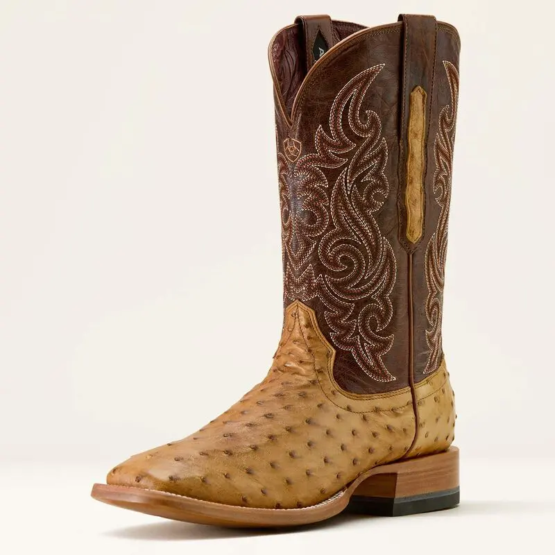Ariat Men's Classic Cash Wide Square Toe Western Boot 1