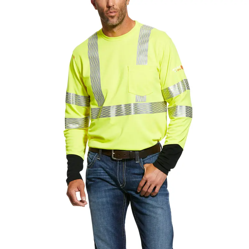 Ariat Men's Fr Hi-Vis Long Sleeve T-Shirt 1
